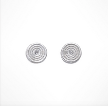ZEN CIRCLES DIAMOND STUDS EARRINGS - Out of the Box NY Gifts