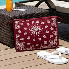 BANDANA PRINT POUCH - Out of the Box NY Gifts