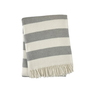 CANDY STRIPE THROW - 55" x 70" - Out of the Box NY Gifts