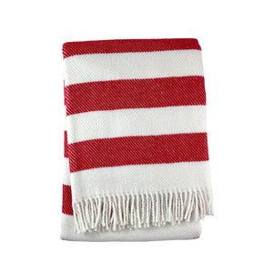 CANDY STRIPE THROW - 55" x 70" - Out of the Box NY Gifts