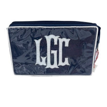 MONOGRAMMED LAMINATED BAGS - SMALL MAKE UP/COSMETIC BAG