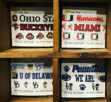 CUSTOM COLLEGE HAIR TIES - Out of the Box NY Gifts