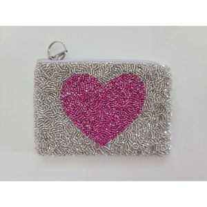 BEADED CHANGE PURSE - Out of the Box NY Gifts