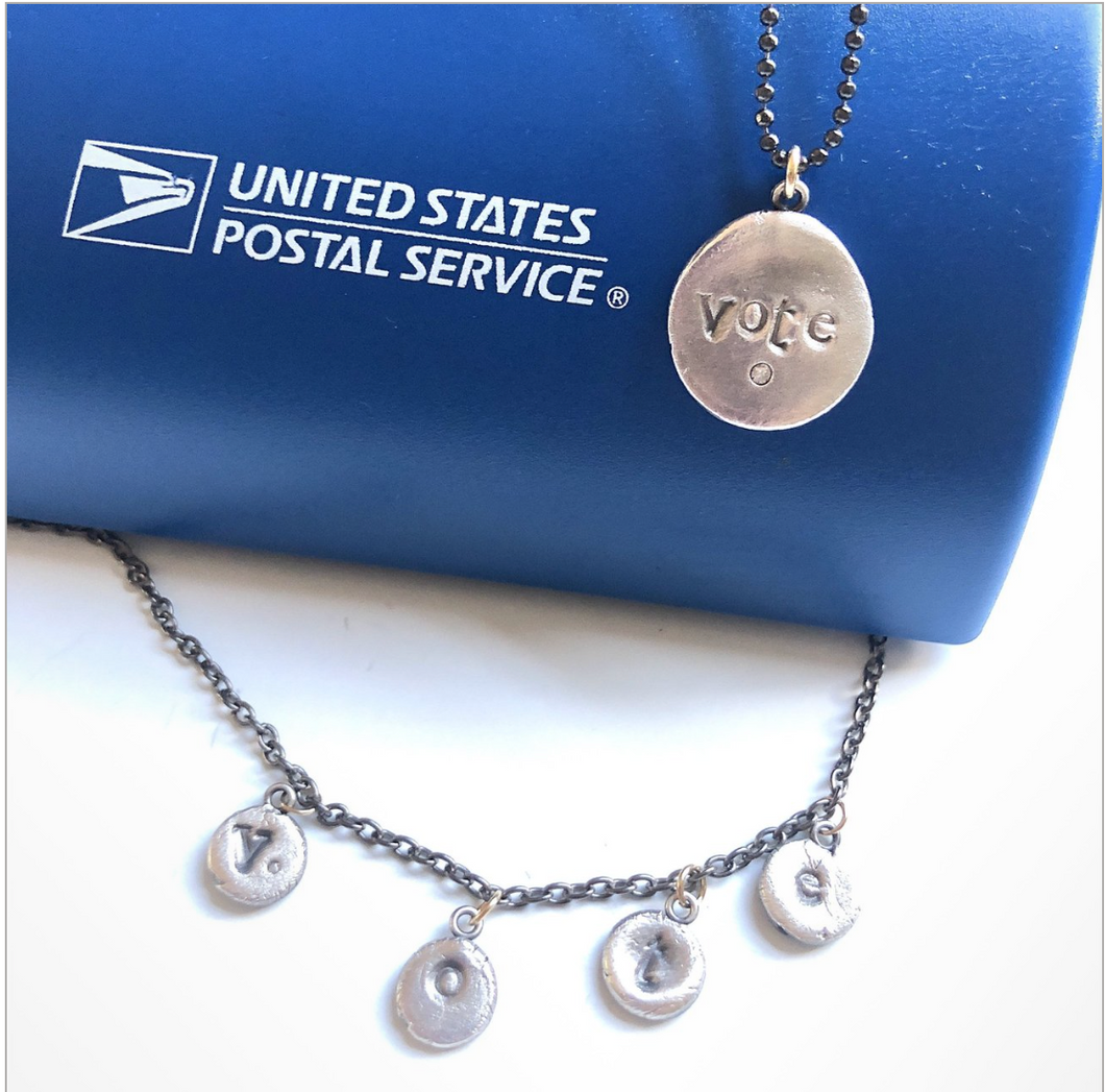 VOTE NECKLACE - Out of the Box NY Gifts