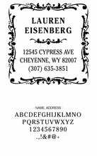 ADDRESS STAMPER OR EMBOSSER - Out of the Box NY Gifts