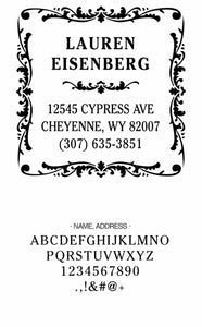 ADDRESS STAMPER OR EMBOSSER - Out of the Box NY Gifts