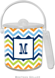CHEVRON ICE BUCKET - Out of the Box NY Gifts