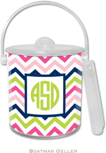 CHEVRON ICE BUCKET - Out of the Box NY Gifts
