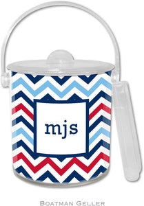 CHEVRON ICE BUCKET - Out of the Box NY Gifts