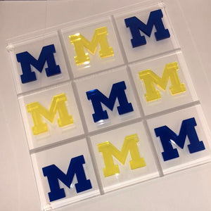 COLLEGE LOGO TIC TAC TOE BOARDS - Out of the Box NY Gifts