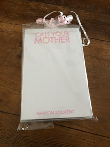 CALL YOUR MOTHER PAD - Out of the Box NY Gifts