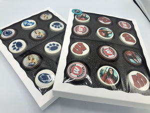 CHOCOLATE COVERED OREOS WITH LOGO - Out of the Box NY Gifts
