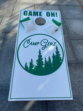 Custom Cornhole with Beanbags