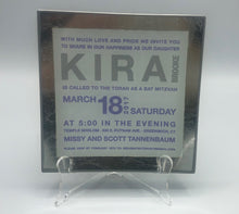 INVITATION GLASS PLATE - Out of the Box NY Gifts