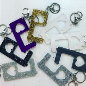 NO TOUCH ACRYLIC KEY CHAIN - Out of the Box NY Gifts