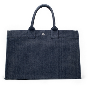 QUILTED KOALA CANVAS TOTE W/ EMBELLISHMENT - Out of the Box NY Gifts