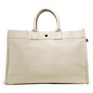 QUILTED KOALA CANVAS TOTE W/ EMBELLISHMENT - Out of the Box NY Gifts