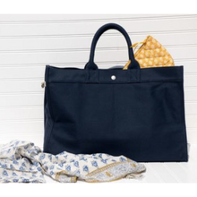 QUILTED KOALA CANVAS TOTE W/ EMBELLISHMENT - Out of the Box NY Gifts