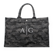 QUILTED KOALA CANVAS TOTE W/ MONOGRAM/NAME - Out of the Box NY Gifts