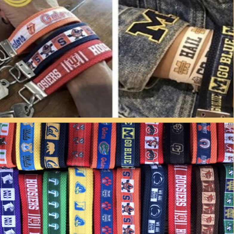 COLLEGE KEY WRISTLETS - Out of the Box NY Gifts