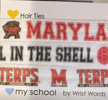 CUSTOM COLLEGE HAIR TIES - Out of the Box NY Gifts