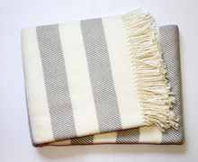 CANDY STRIPE THROW - 55" x 70" - Out of the Box NY Gifts