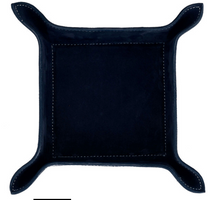 HARRY SUEDE VALET TRAY - Out of the Box NY Gifts