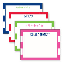 STRIPE BORDER STATIONERY - Out of the Box NY Gifts