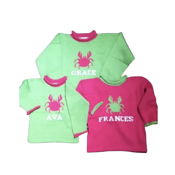 CRAB SWEATER - Out of the Box NY Gifts