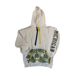 WHITE CHAMPION COLLEGE HOODIE - Out of the Box NY Gifts