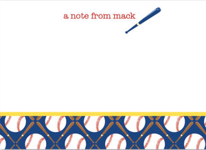 BASEBALL  STATIONERY - Out of the Box NY Gifts