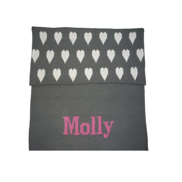 HEART BLANKET - Out of the Box NY Gifts