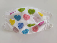 BEADED FACE MASKS - VALENTINE PATTERNS - Out of the Box NY Gifts