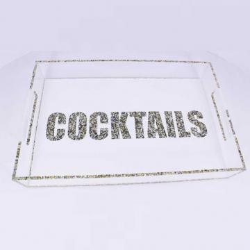 COCKTAIL  LUCITE TRAY - VARIOUS SIZES - Out of the Box NY Gifts