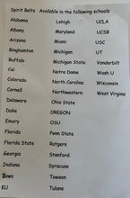 CUSTOM COLLEGE HAIR TIES - Out of the Box NY Gifts