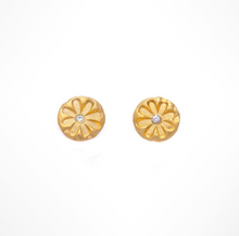 DAISY DIAMOND STUD EARRINGS - Out of the Box NY Gifts
