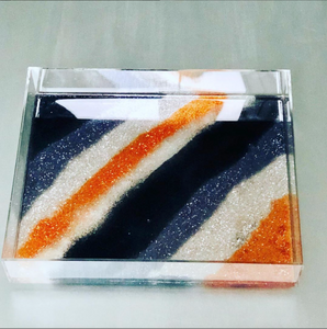 OMBRE  OR SOLID GLITTER TRAY - Out of the Box NY Gifts