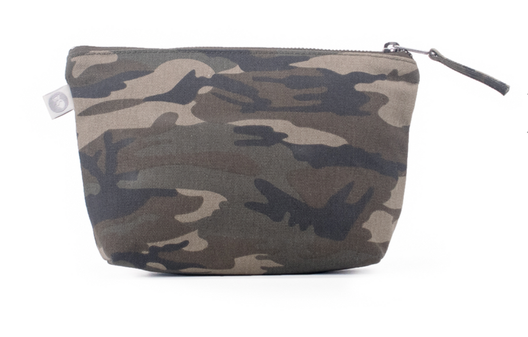 CANVAS MAKEUP OR CLUTCH BAG (PLAIN) - Out of the Box NY Gifts