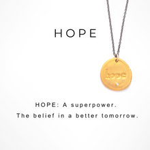 HOPE CHARM NECKLACE - Out of the Box NY Gifts