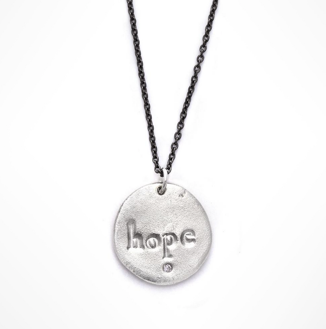 HOPE CHARM NECKLACE - Out of the Box NY Gifts