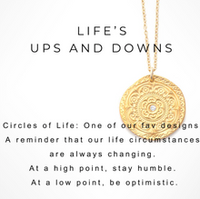 CIRCLE OF LIFE NECKLACE - Out of the Box NY Gifts