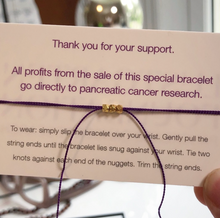 Lustgarden Purple String Bracelet - Out of the Box NY Gifts