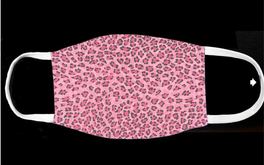 PINK LEOPARD MASK - Out of the Box NY Gifts