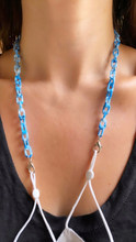 FACE MASK CHAINS - TWO TONE PLASTIC LINK - Out of the Box NY Gifts