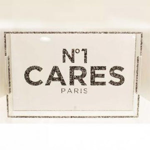 NO. 1 CARES  LUCITE TRAY - VARIOUS SIZES - Out of the Box NY Gifts