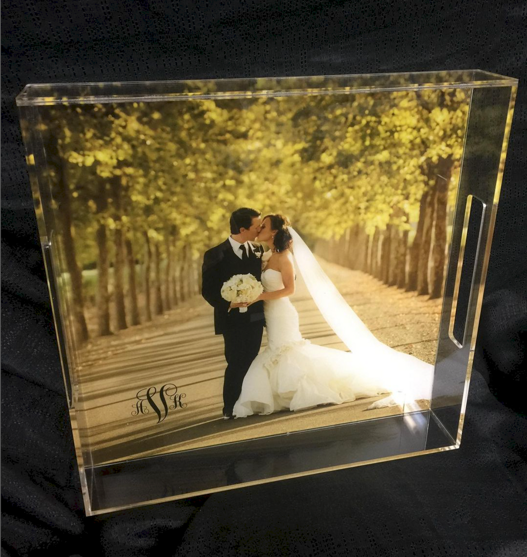 PHOTO LUCITE TRAY - VARIOUS SIZES