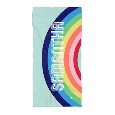 RAINBOW BEACH TOWEL - Out of the Box NY Gifts