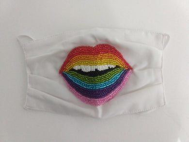 BEADED FACE MASK - VARIOUS DESIGNS - Out of the Box NY Gifts