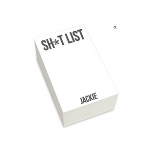 LARGE  SH*T LIST PAD - Out of the Box NY Gifts