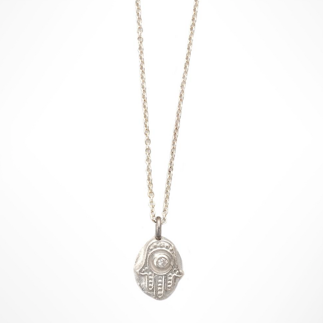 HAMSA CHARM NECKLACE - Out of the Box NY Gifts